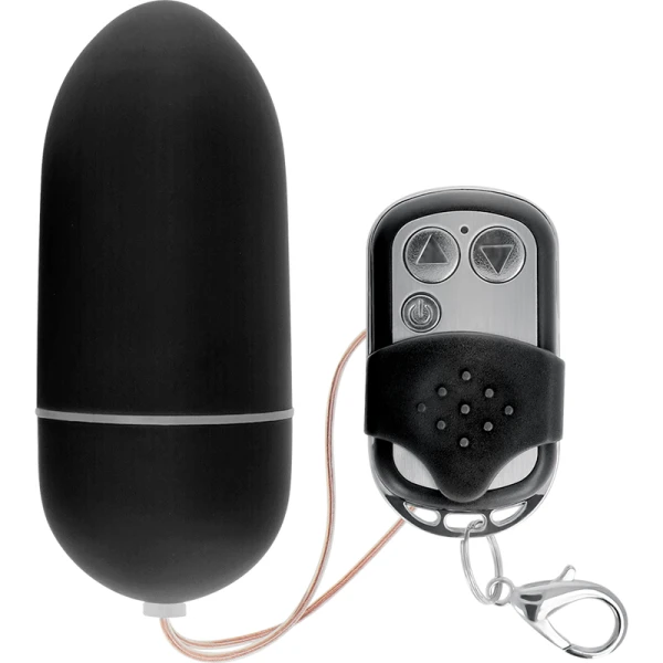 Online vibrating egg with remote control, 10 modes, black Online vibrating egg with remote control, 10 modes, black