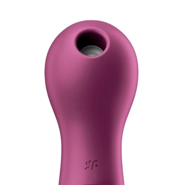 Satisfyer Lucky Libra Opgelegvibrator met druk golven en vibratie