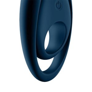 Satisfyer Ring Glorious Duo Vibrator Penisring met Balring Blauw Satisfyer Ring Glorious Duo Vibrator Penisring met Balring Blauw - Afbeelding 2