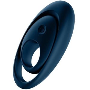 Satisfyer Ring Glorious Duo Vibrator Penisring met Balring Blauw Satisfyer Ring Glorious Duo Vibrator Penisring met Balring Blauw - Afbeelding 1