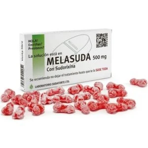 Diablo Goloso Melasuda-snoepdoos met fruitgeur