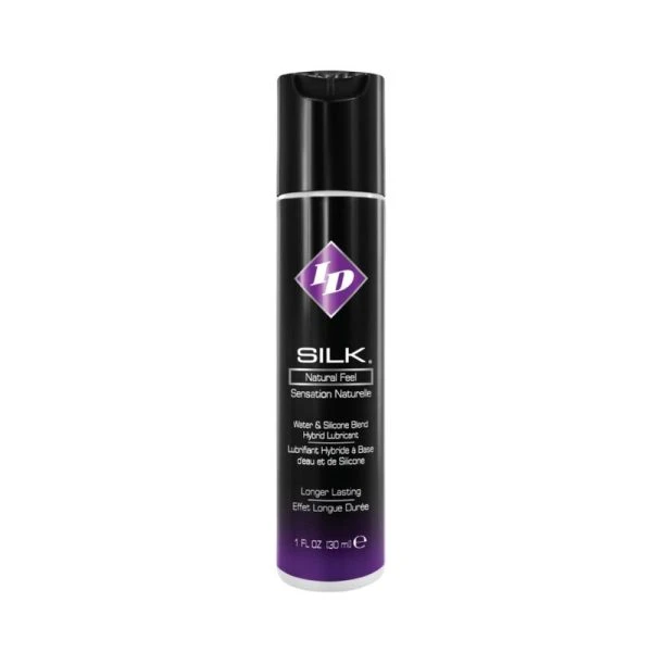 ID Silk Hybrid-Gleitmittel Natural Feel, wasser- und silikonbasiert