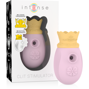 Intense Klitorisstimulator mit 10 Saug- und Leckmodi, Rosa Intense Klitorisstimulator mit 10 Saug- und Leckmodi, Rosa – Bild 1
