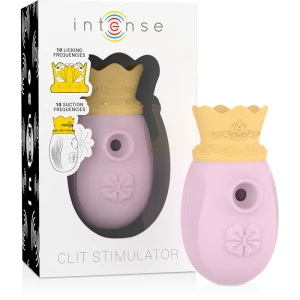 Intense Clitorisstimulator met 10 zuig- en likmodi, Roze