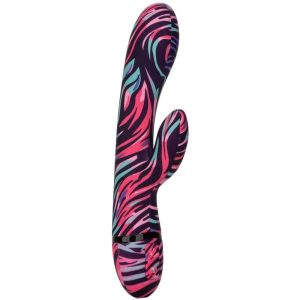 Calexotics Menage A MOI Dual Wand Vibrator mit zwei Spitzen, Silikon, 21 cm Calexotics Menage A MOI Dual Wand Vibrator mit zwei Spitzen, Silikon, 21 cm – Bild 2
