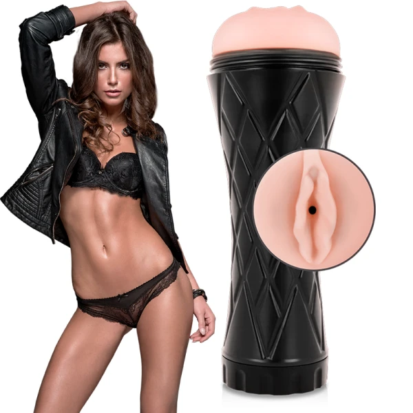 Jamyjob Masturbator met Vagina-ingang en Drukregulering, 23,5 cm