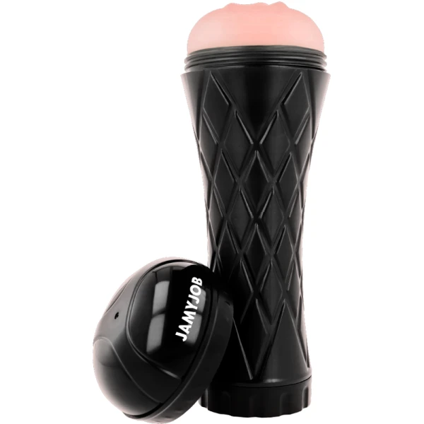 Jamyjob Masturbator met Vagina-ingang en Drukregulering, 23,5 cm