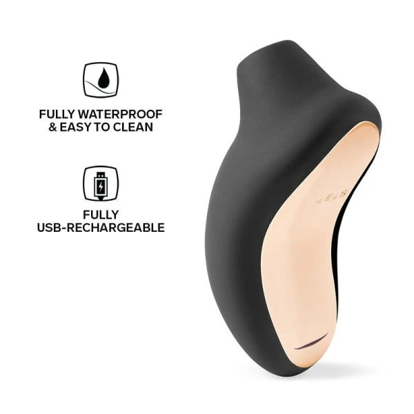 Lelo Sona 2 Cruise Clitorisstimulator met Drukgolven, Zwart
