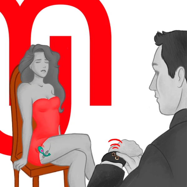 Watchme afstandsbedieningshorloge voor vibrators van siliconen