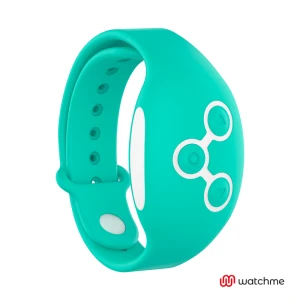 Watchme draadloze technologie-horloge Aquamarijn – Smartwatch voor het besturen van draagbare sextoys