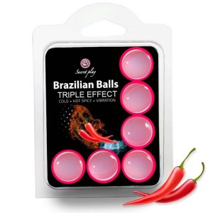 Secretplay Cosmetic Braziliaanse Ballen Set 6 Drievoudig Effect Secretplay Cosmetic Braziliaanse Ballen Set 6 Drievoudig Effect - Afbeelding 1