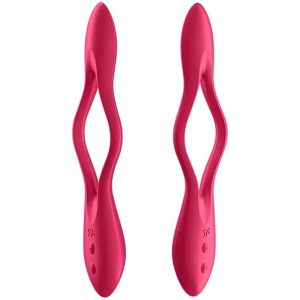 Satisfyer Vibrator Elastic Joy Multivibrator rood Satisfyer Vibrator Elastic Joy Multivibrator rood - Afbeelding 2
