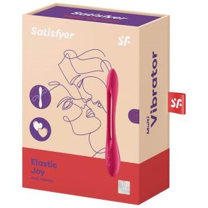 Satisfyer Vibrator Elastic Joy Multivibrator rood Satisfyer Vibrator Elastic Joy Multivibrator rood - Afbeelding 4