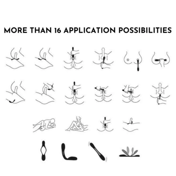 Satisfyer Vibrator Elastic Joy Multivibrator rood Satisfyer Vibrator Elastic Joy Multivibrator rood