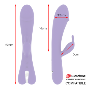 MR. Boss Rabbit-Vibrator Aitor met Watchme-afstandsbediening MR. Boss Rabbit-Vibrator Aitor met Watchme-afstandsbediening - Afbeelding 7