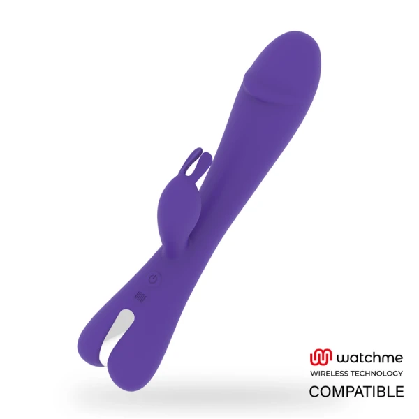 MR. Boss Rabbit-Vibrator Aitor met Watchme-afstandsbediening MR. Boss Rabbit-Vibrator Aitor met Watchme-afstandsbediening