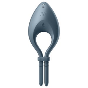 Satisfyer Ring Bullseye Penisring met app-bediening, verstelbaar, grijs Satisfyer Ring Bullseye Penisring met app-bediening, verstelbaar, grijs - Afbeelding 2