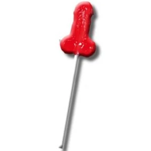 Diablo Goloso Gummies-Lolly in Penisvorm met Aardbeiensmaak