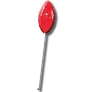 Diablo Goloso Gummy LIP Lollipop Lolly met aardbeiensmaak