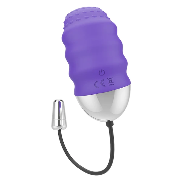 MR. Boss Denis EI Femdildo mit Fernbedienung Flieder Silber