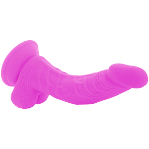Diversia Flexibele Vibrerende Dildo Paars 21,5 cm Diversia Flexibele Vibrerende Dildo Paars 21,5 cm - Afbeelding 4