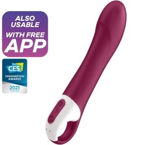 Satisfyer Big Heat G-Punt Vibrator met Verwarmingsfunctie