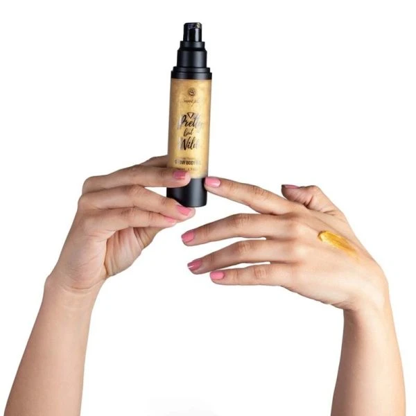 Secretplay Cosmetic Glow Body Oil – glanzgevende lichaamsolie met anti-cellulite-effect 50 ml