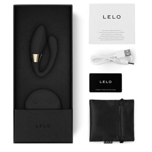 Lelo Tiani DUO Paarmassager mit Fernbedienung, schwarz