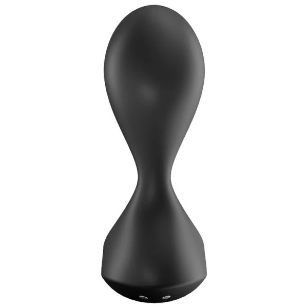 Satisfyer Connect Sweet Seal trillende plug app zwart Satisfyer Connect Sweet Seal trillende plug app zwart