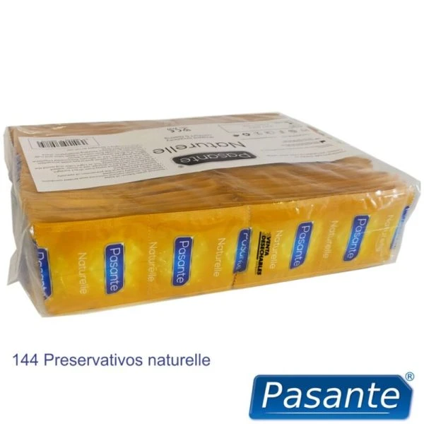 Pasante Kondome Naturelle 144 Stück met opvangreservoir