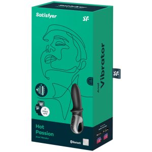 Satisfyer Connect Hot Passion Anale Vibrator met Verwarmingsfunctie en App-bediening Zwart Satisfyer Connect Hot Passion Anale Vibrator met Verwarmingsfunctie en App-bediening Zwart - Afbeelding 4
