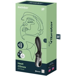 Satisfyer Connect Heat Climax Anale Vibrator met verwarmingsfunctie en app-bediening Zwart Satisfyer Connect Heat Climax Anale Vibrator met verwarmingsfunctie en app-bediening Zwart - Afbeelding 4