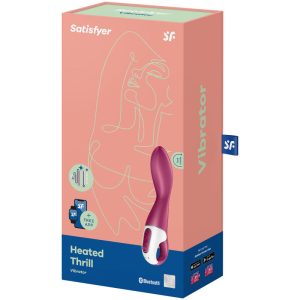 Satisfyer Heated Thrill Connect App G-punt vibrator met verwarmingsfunctie Satisfyer Heated Thrill Connect App G-punt vibrator met verwarmingsfunctie - Afbeelding 4