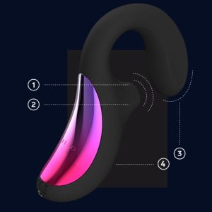 Lelo dubbele stimulatie schallmassager Enigma Cruise met Cruise Control Zwart Lelo dubbele stimulatie schallmassager Enigma Cruise met Cruise Control Zwart - Afbeelding 3