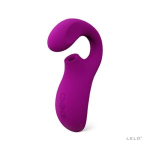 Lelo Enigma Cruise Dubbele Vibrator met Schokgolftechnologie Deep Rose Lelo Enigma Cruise Dubbele Vibrator met Schokgolftechnologie Deep Rose - Afbeelding 2