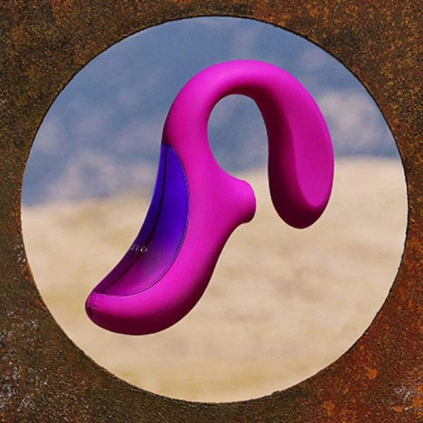 Lelo Enigma Cruise Dubbele Vibrator met Schokgolftechnologie Deep Rose Lelo Enigma Cruise Dubbele Vibrator met Schokgolftechnologie Deep Rose