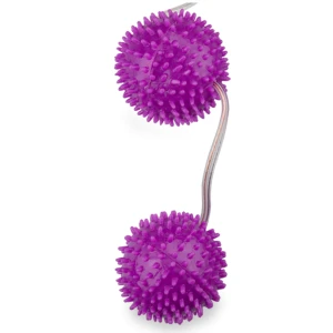 Baile Stimulating Love Balls with Nubs and Weights, Purple