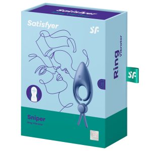 Satisfyer Ring Sniper Penisring met Clitorisstimulator Blauw Satisfyer Ring Sniper Penisring met Clitorisstimulator Blauw - Afbeelding 3