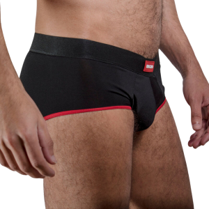 Macho Underwear klassieke slip Brief Dark Yellow XL zwart Macho Underwear klassieke slip Brief Dark Yellow XL zwart - Afbeelding 2