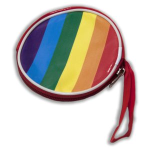 Pride ronde portemonnee met LGBT-vlag Pride ronde portemonnee met LGBT-vlag - Afbeelding 1
