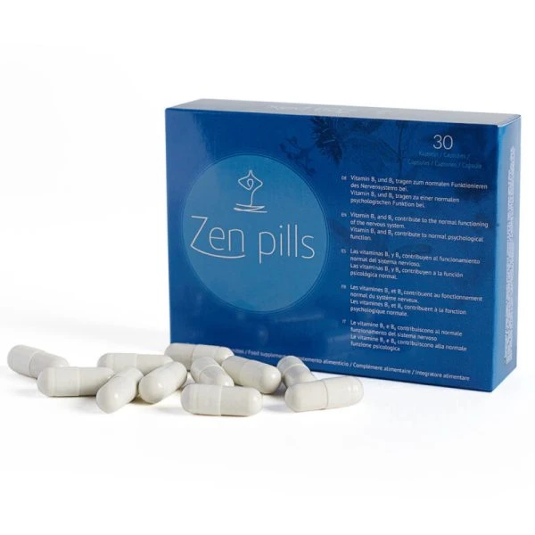 img_124335_ff4f2931ce6f6a87baf2f23aad25f6af_1.jpg 500cosmetics Zen Pills capsules tegen angstvermindering, 30 tabletten