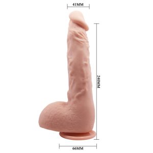 Baile Vibrators Realistische Dildo Jason Natuur TPR Baile Vibrators Realistische Dildo Jason Natuur TPR - Afbeelding 2