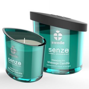 Swede Senze Tranquillity Massagekaars Spearmint Rose Orange 50 ml Swede Senze Tranquillity Massagekaars Spearmint Rose Orange 50 ml - Afbeelding 1
