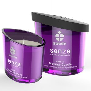 Swede Senze Divinity Massagekaars Grapefruit, Palmarosa, Petitgrain 50 ml Swede Senze Divinity Massagekaars Grapefruit, Palmarosa, Petitgrain 50 ml - Afbeelding 1