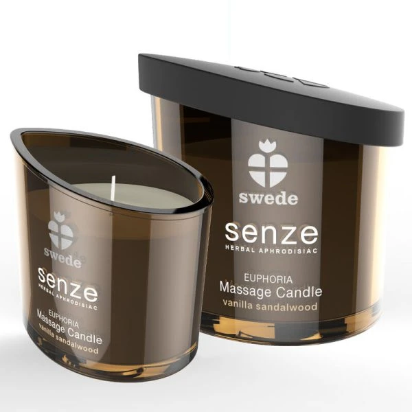 Swede Senze Euphoria Massagekaars Vanille Sandelhout 50 ml