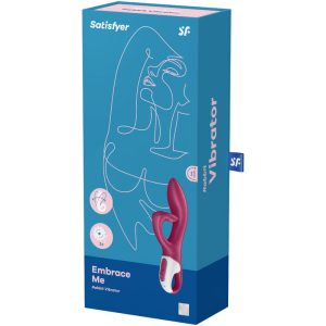 Satisfyer Vibrator Embrace Me G-Punkt-Vibrator mit Klitorisreizer rot Satisfyer Vibrator Embrace Me G-Punkt-Vibrator mit Klitorisreizer rot – Bild 4