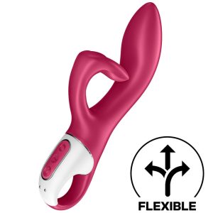Satisfyer Vibrator Embrace Me G-Punkt-Vibrator mit Klitorisreizer rot Satisfyer Vibrator Embrace Me G-Punkt-Vibrator mit Klitorisreizer rot – Bild 1