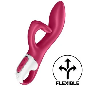 Satisfyer Vibrator Embrace Me G-puntvibrator met clitorisstimulator rood