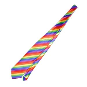 Pride Krawatte mit LGBT-Regenbogenflagge Pride Krawatte mit LGBT-Regenbogenflagge – Bild 1