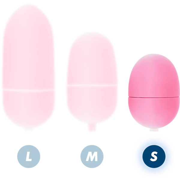 Online Vibrating Egg with Remote Control, 10 Modes, Pink